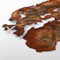 Pikkukuva 5 / 7: Koristeellinen metalliseinätarvikkeet World Map Medium - 1