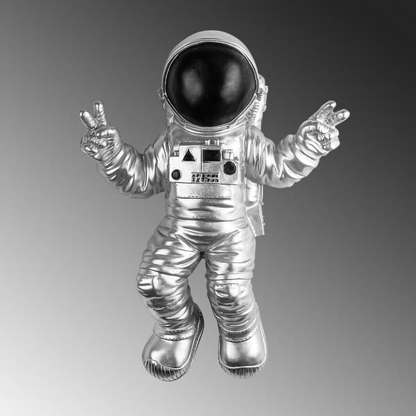 Dekorativt veggtilbehør Cosmonaut 7