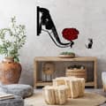 Miniatyrbilde 2 av 6: Dekorativt metallveggtilbehør Banksy Metal 04