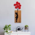 Miniatyrbilde 5 av 9: Dekorativt treveggtilbehør Banksy - 17