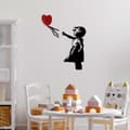 Miniatyrbilde 2 av 7: Dekorativt metallveggtilbehør Banksy - 13-1