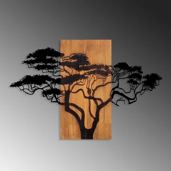 Dekorativt treveggtilbehør Acacia Tree - 387