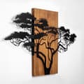 Miniatyrbilde 6 av 7: Dekorativt treveggtilbehør Acacia Tree - 387