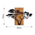 Miniatyrbilde 7 av 7: Dekorativt treveggtilbehør Acacia Tree - 387