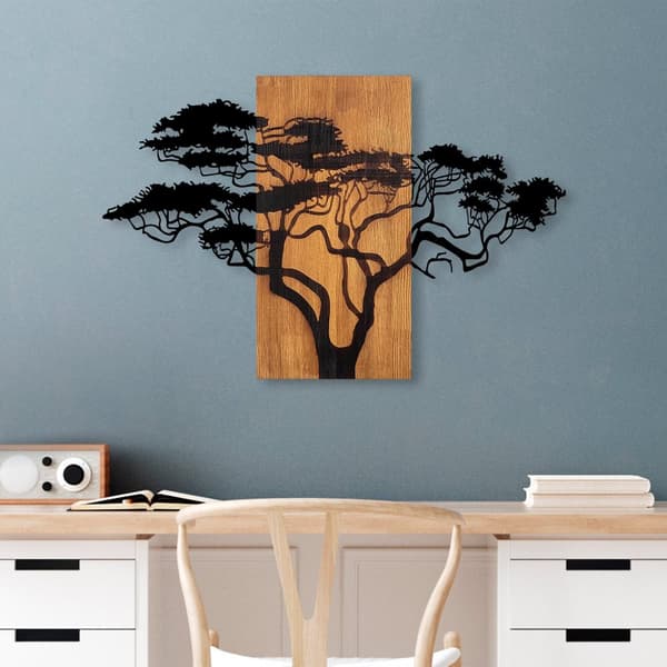 Dekorativt treveggtilbehør Acacia Tree - 387