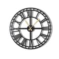 Miniatyrbilde 3 av 4: Dekorativ veggklokke i metall WATCH-038