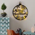 Miniatyrbilde 2 av 6: Dekorativt metallveggtilbehør XMASBLACK - 030