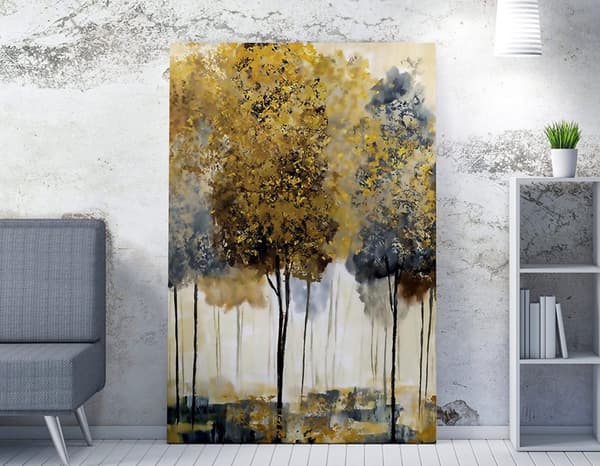 Dekorativt lerretsmaling WY229 (50 x 70)