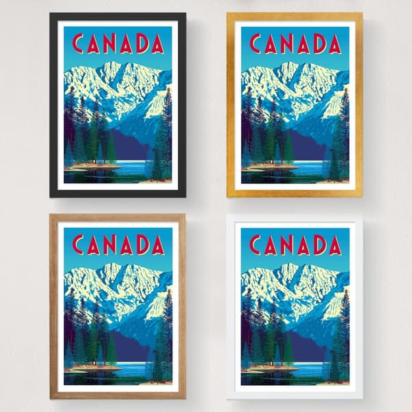 Juliste A4 Kanada - 1976