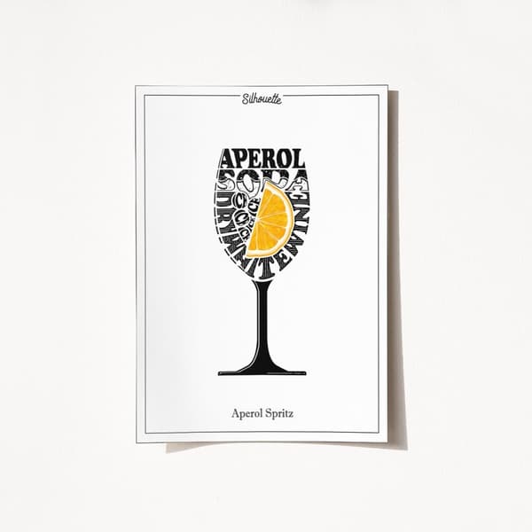 Affisch A4 Aperol Spritz - 2052