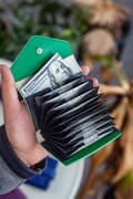 Miniatyrbilde 2 av 3: Kvinne lommebok Lviv - Grønn