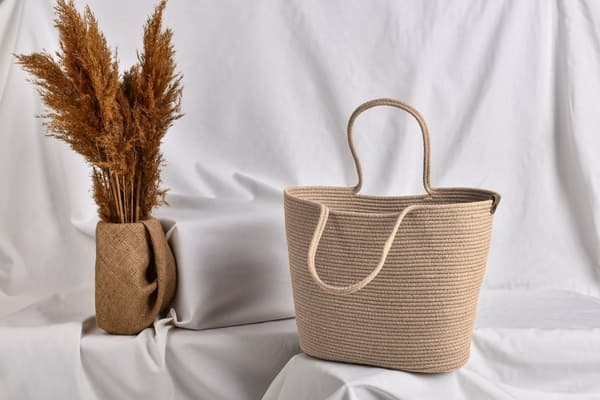 Stoffveske Ezekiel - Beige