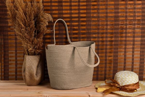 Stoffveske Ezekiel - Beige