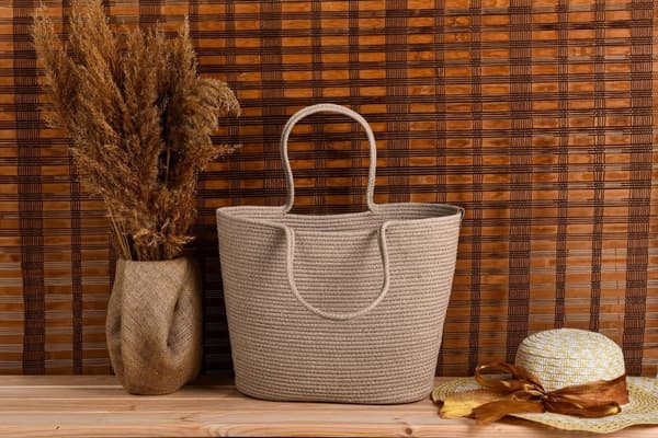 Stoffveske Ezekiel - Beige