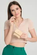 Miniatyrbilde 6 av 9: Dame lommebok Mini Best - Beige