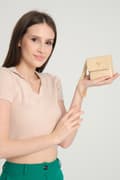 Miniatyrbilde 1 av 9: Dame lommebok Mini Best - Beige