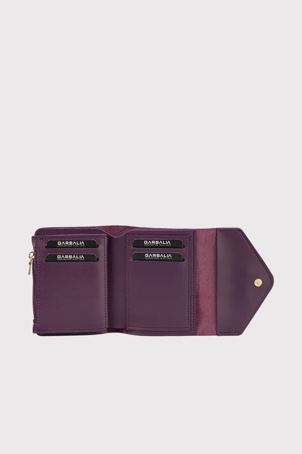 Kvinne lommebok Columbia - Damson