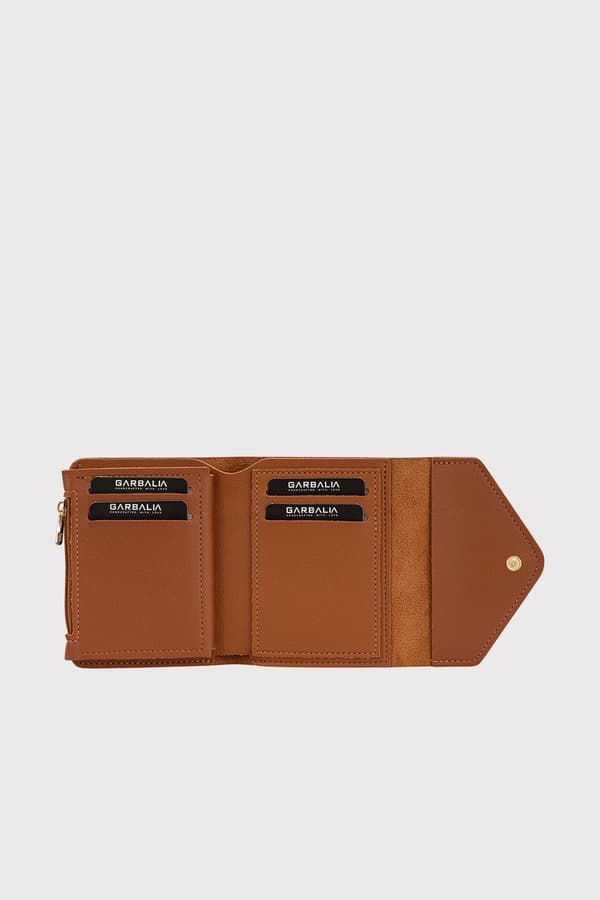 Kvinne lommebok Columbia - Tan