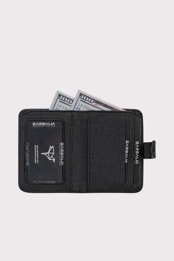 Unisex plånbok Pedras - Svart