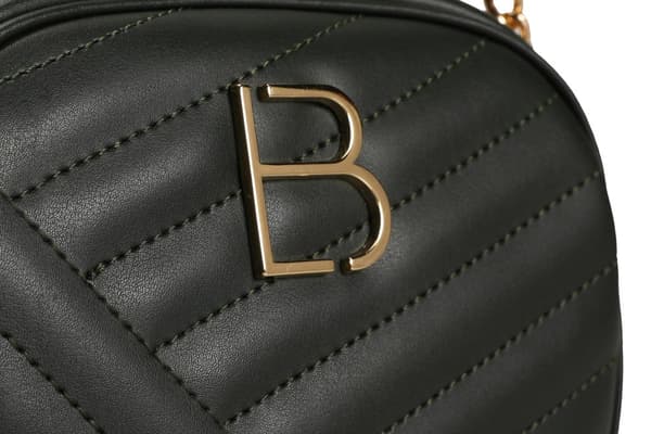 Crossbody Bag 1298 - tummanvihreä