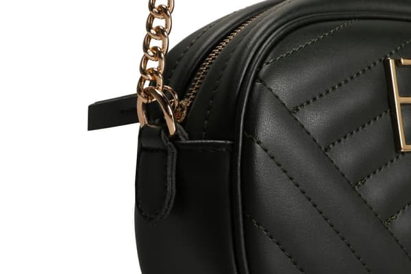 Crossbody Bag 1298 - tummanvihreä