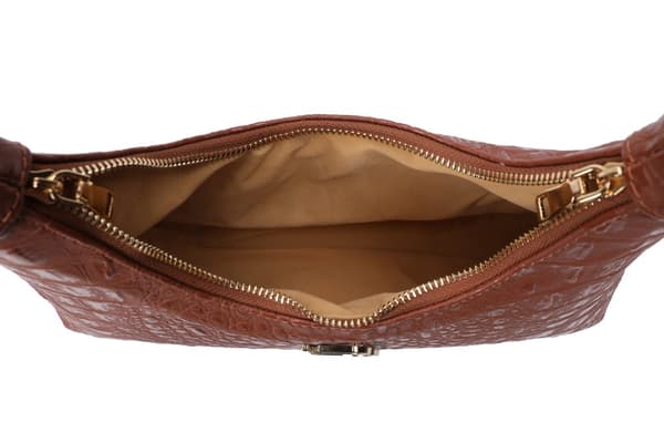 Skuldertaske 505 - Croco Tan