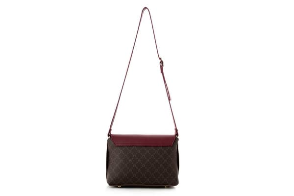 Crossbody-väska 1278 - Brun, Claret Röd