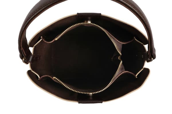 Bucket Bag 328 v2 - Kräm, Brun