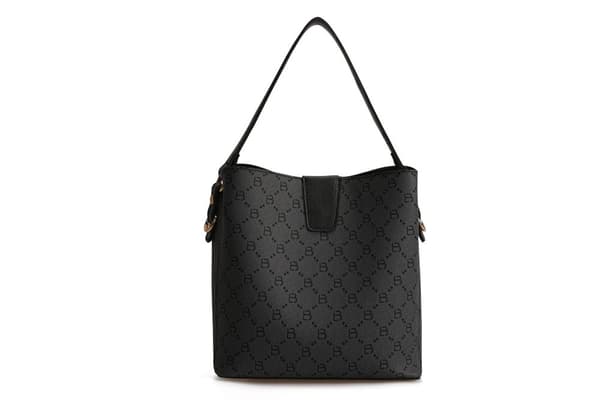Bucket Bag 328 v2 - harmaa, musta