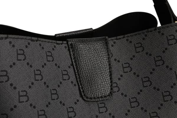 Bucket Bag 328 v2 - harmaa, musta