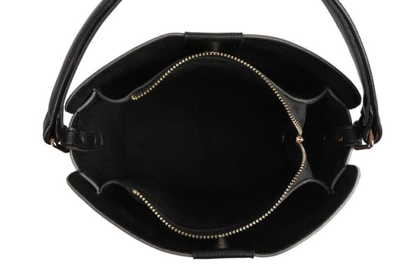 Bucket Bag 328 v2 - harmaa, musta