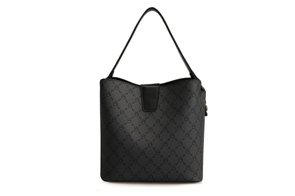 Bucket Bag 328 v2 - harmaa, musta