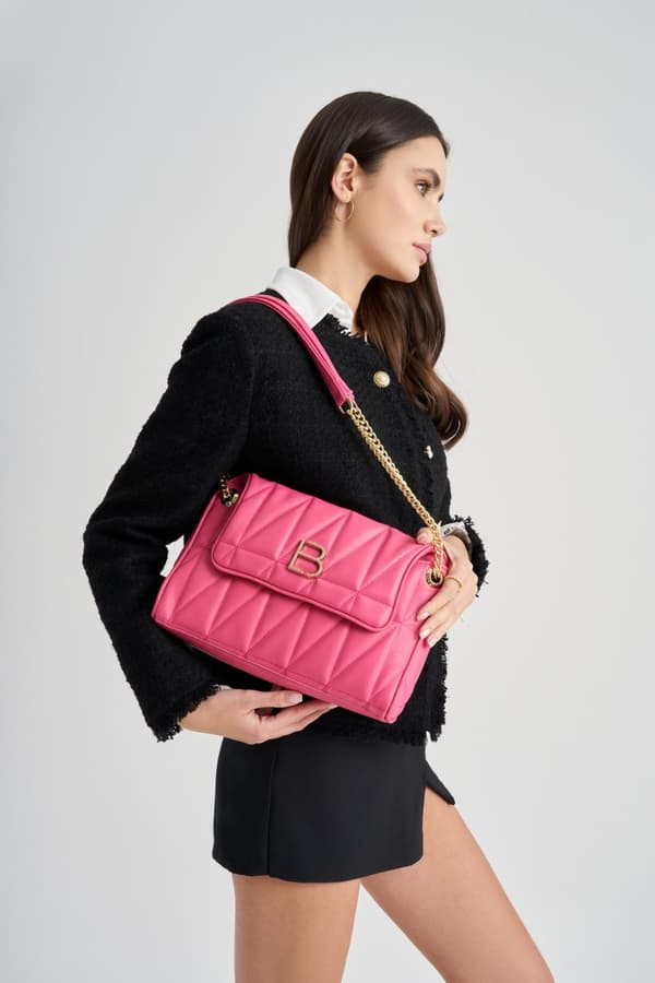 Skuldertaske 1246 - Pink