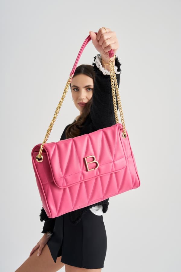 Skuldertaske 1246 - Pink