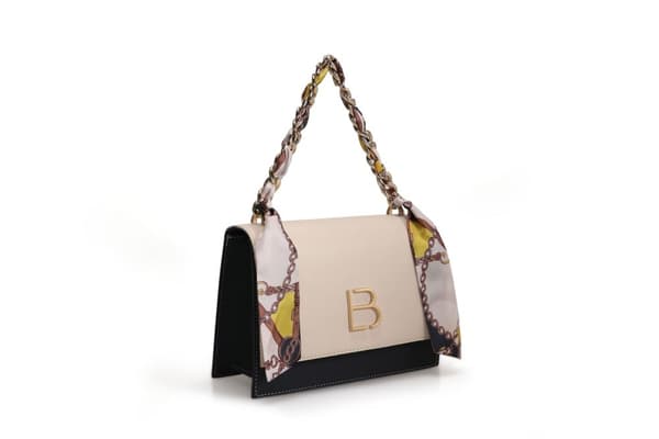 Crossbody Bag 918 - kermanvärinen, tummansininen