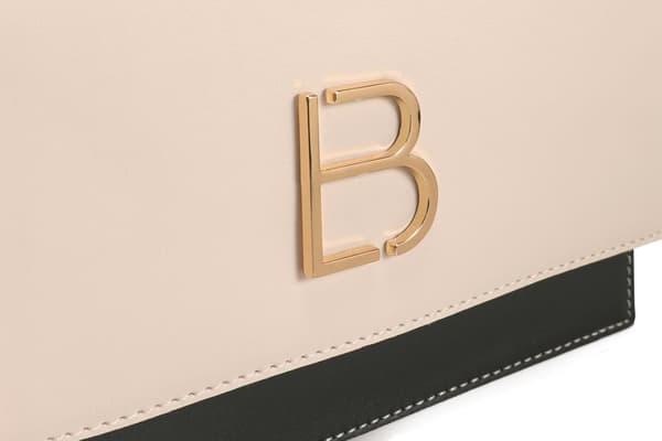 Crossbody taske 918 - Creme, Mørkegrøn