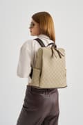 Miniatyrbilde 9 av 9: Ryggsekk 359 v2 - Creme, Brun