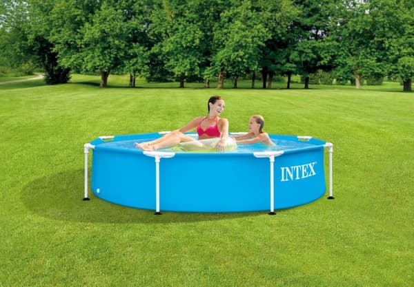 Haveramme swimmingpool 244x51 Intex metalramme
