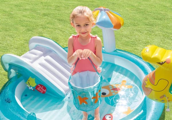 Pool rutschebane vandlegeplads soppebassin INTEX 57165