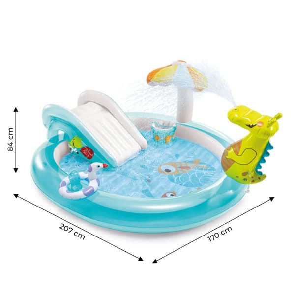 Pool rutschebane vandlegeplads soppebassin INTEX 57165