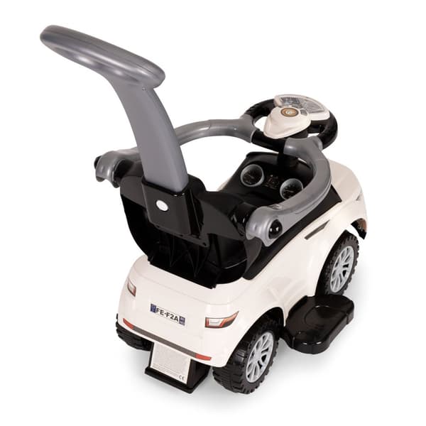 Rider walker pusher 3in1 lekebil superbil hvit