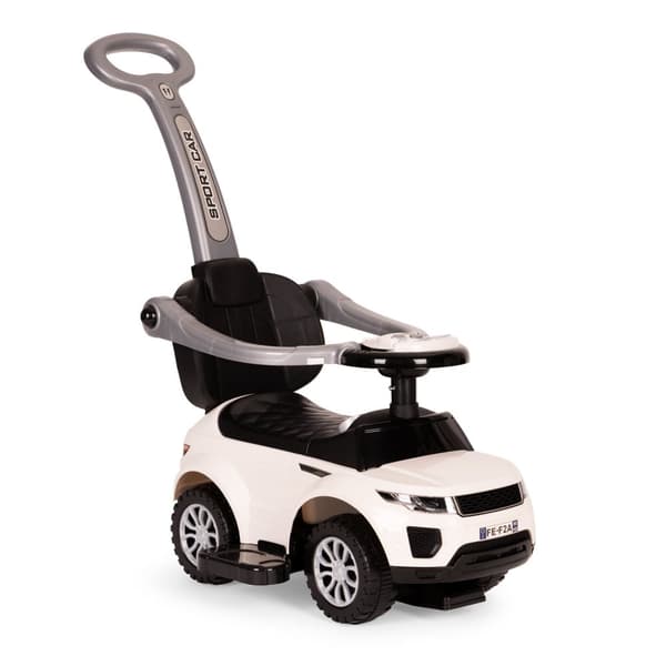 Rider walker pusher 3in1 lekebil superbil hvit