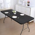 Miniatyrbillede 9 af 9: Cateringbord 180 cm, foldbart til kuffert, sort, ModernHome