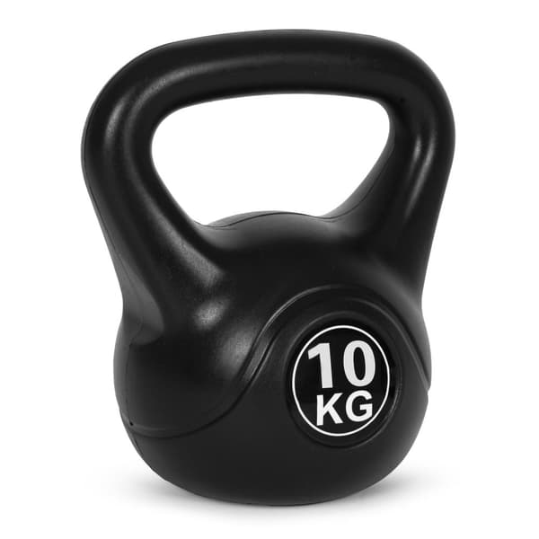 Kettlebell 10 kg för träning, hantel, viktboll, fitnessbelastning, ModernHome