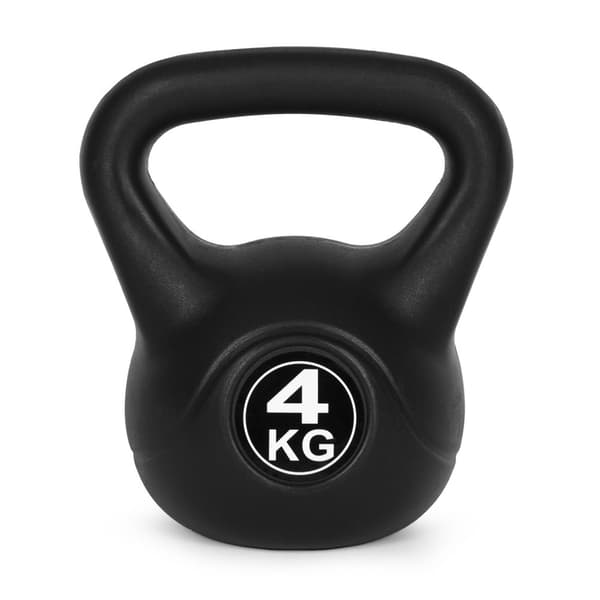 Kettlebell 4 kg för träning, hantel, viktboll, fitnessbelastning, ModernHome
