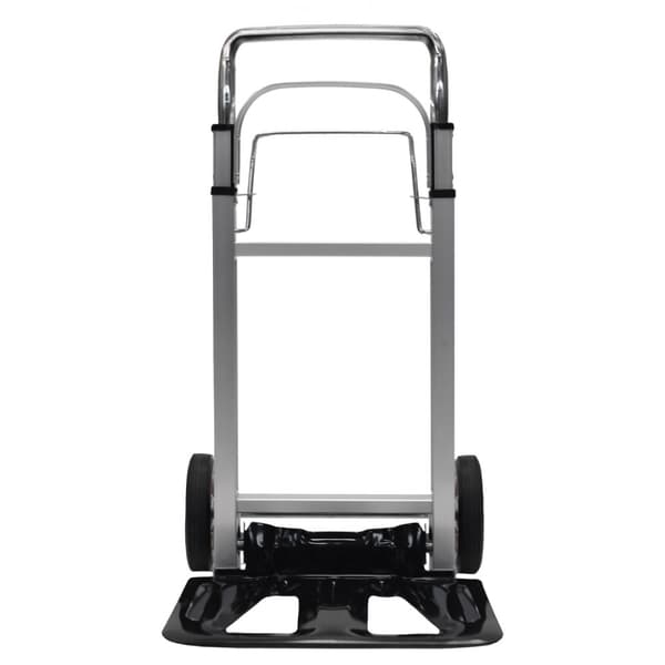 Sammenleggbar vogn i aluminium, transportlagervogn, 90 kg kapasitet