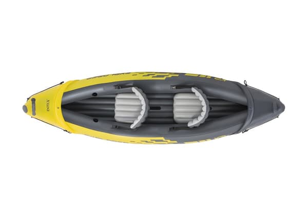 Oppustelig kajak Explorer K2 til 2 personer padler + pumpe INTEX 68307
