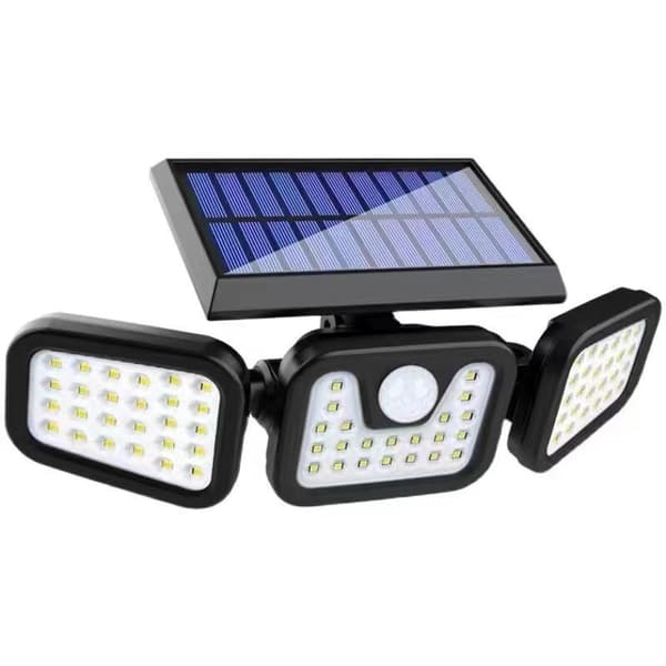 Solar have LED-lampe med bevægelsessensor, 4 tilstande
