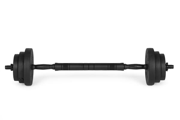 Justerbare manualer 2x10 kg vektstangsett 20 kg stang inkludert