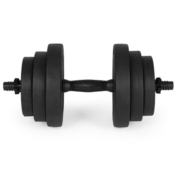 Justerbare manualer 2x10 kg vektstangsett 20 kg stang inkludert